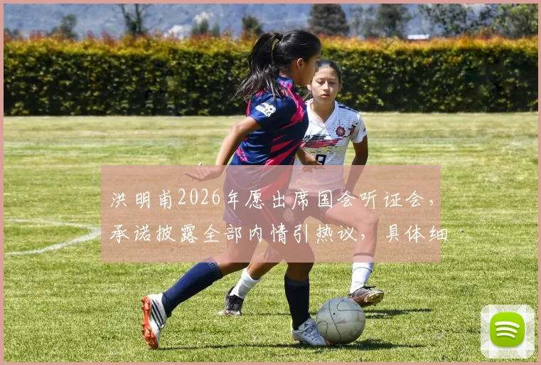 洪明甫2026年愿出席国会听证会，承诺披露全部内情引热议，具体细节曝光